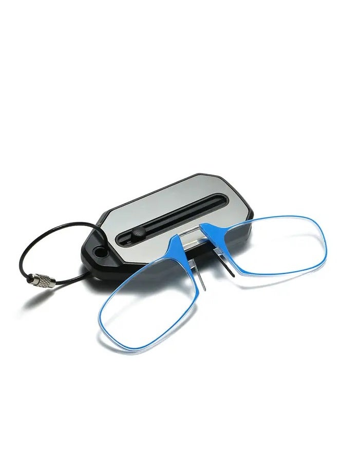 Generic - Ready-made Reading Glasses Lightweight Easy to Carry Armless Keychain - Image 1
