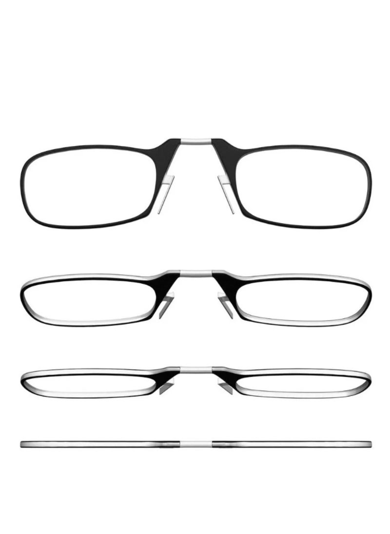 Generic - Ready-made Reading Glasses Lightweight Easy to Carry Armless Keychain - Image 1