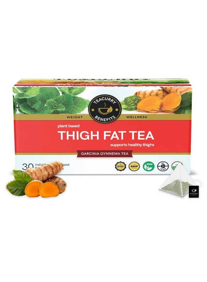 TEACURRY Thigh Fat Tea (1 Month Pack, 30 Tea Bags) - Helps To Reduce Thigh Fat For Both Men Women - Image 1