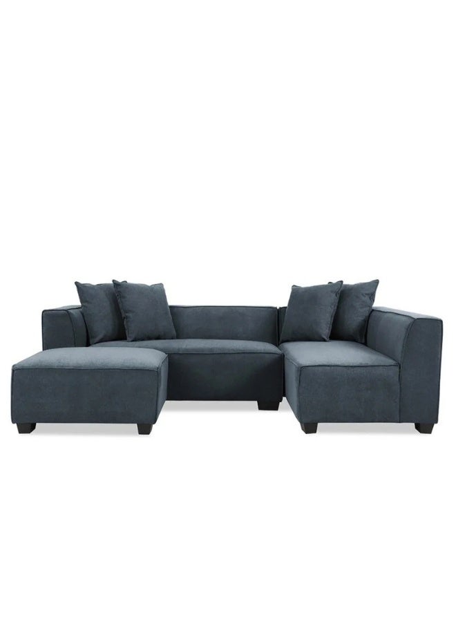 KUSTOMDECO L Shaped Sectional sofa with Ottoman - Customizable Sectional Sofa for Living Room, Premium Upholstery, L-Shape Design - Image 3