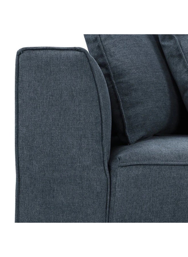 KUSTOMDECO L Shaped Sectional sofa with Ottoman - Customizable Sectional Sofa for Living Room, Premium Upholstery, L-Shape Design - Image 4