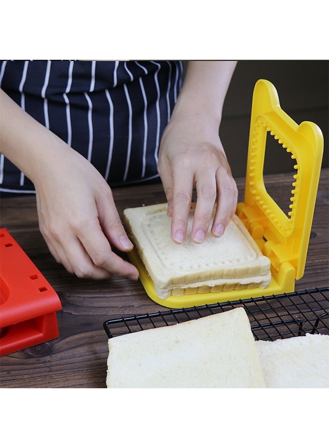 قطاعة صانع الساندويتشات غير القابلة للتقشير لوجبة غداء الأطفال، قطاعة كوكيز صغيرة - Image 4