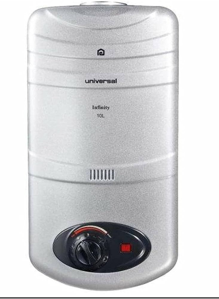UNIVERSAL - Gas heater 10 liters, equipped with natural gas, equipped with an adapter and an infinity digital screen from Universal. - Image 1