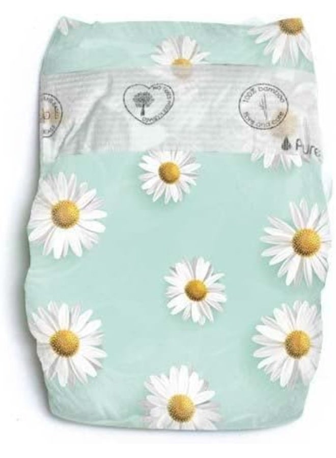 Pureborn Organic Natural Bamboo Baby Disposable Diapers-Size 5 From 11 to 18 Kg - 22 pcs - Image 2