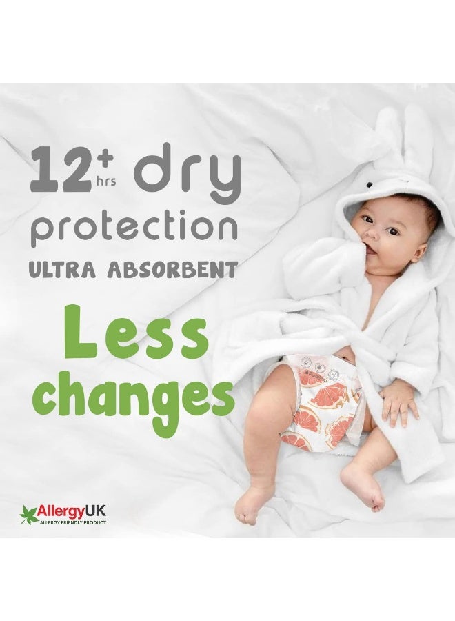 Pureborn Organic Natural Bamboo Baby Disposable Diapers-Size 5 From 11 to 18 Kg - 22 pcs - Image 4