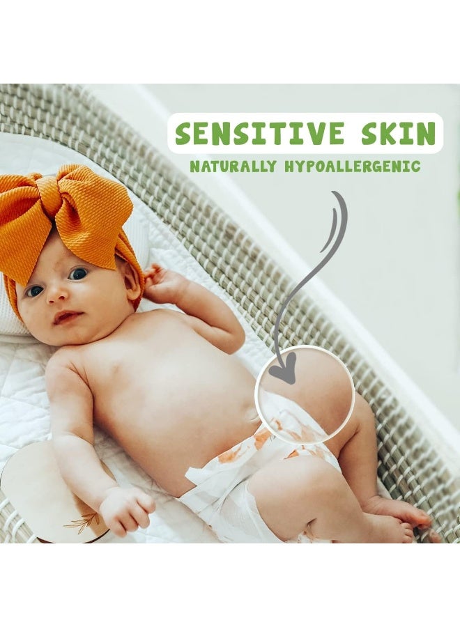 Pureborn Organic Natural Bamboo Baby Disposable Diapers-Size 5 From 11 to 18 Kg - 22 pcs - Image 5