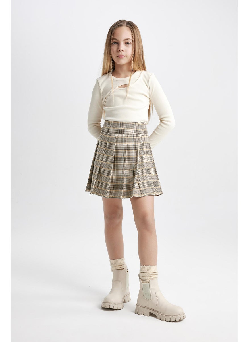 DeFacto - Girl Gabardine Regular Fit Skirt - Image 1