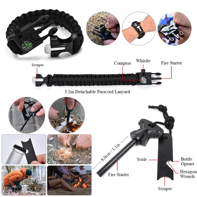 Multifunctional Survival Kit For Camping 17cm - Image 3