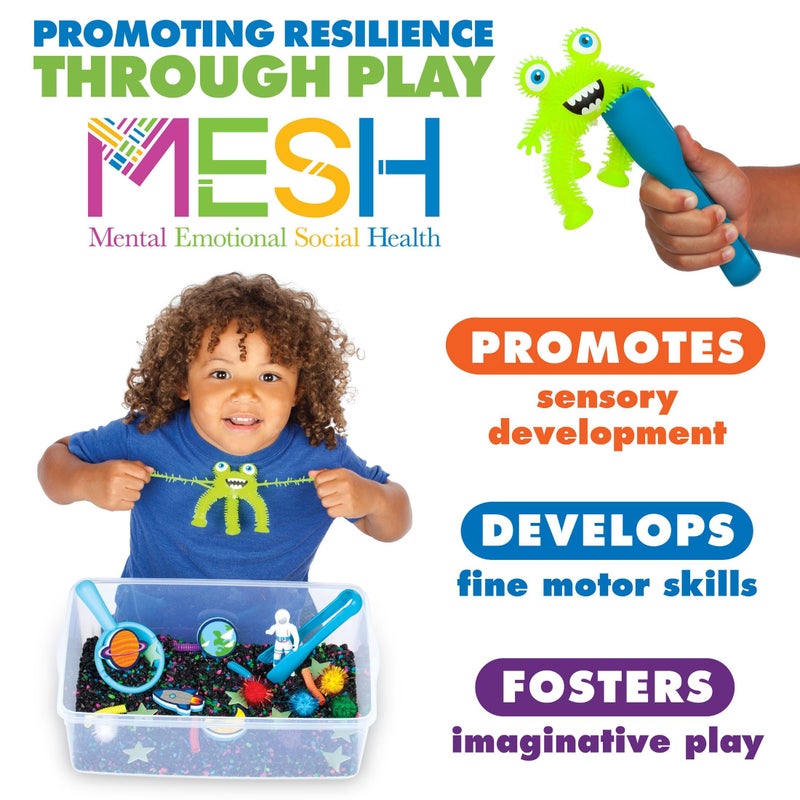 Creativity for Kids Sensory Bin: Outer Space Toys - Preschool and Toddler Sensory Toys, Kids Gifts for Boys and Girls (Ages 3+) - Image 5
