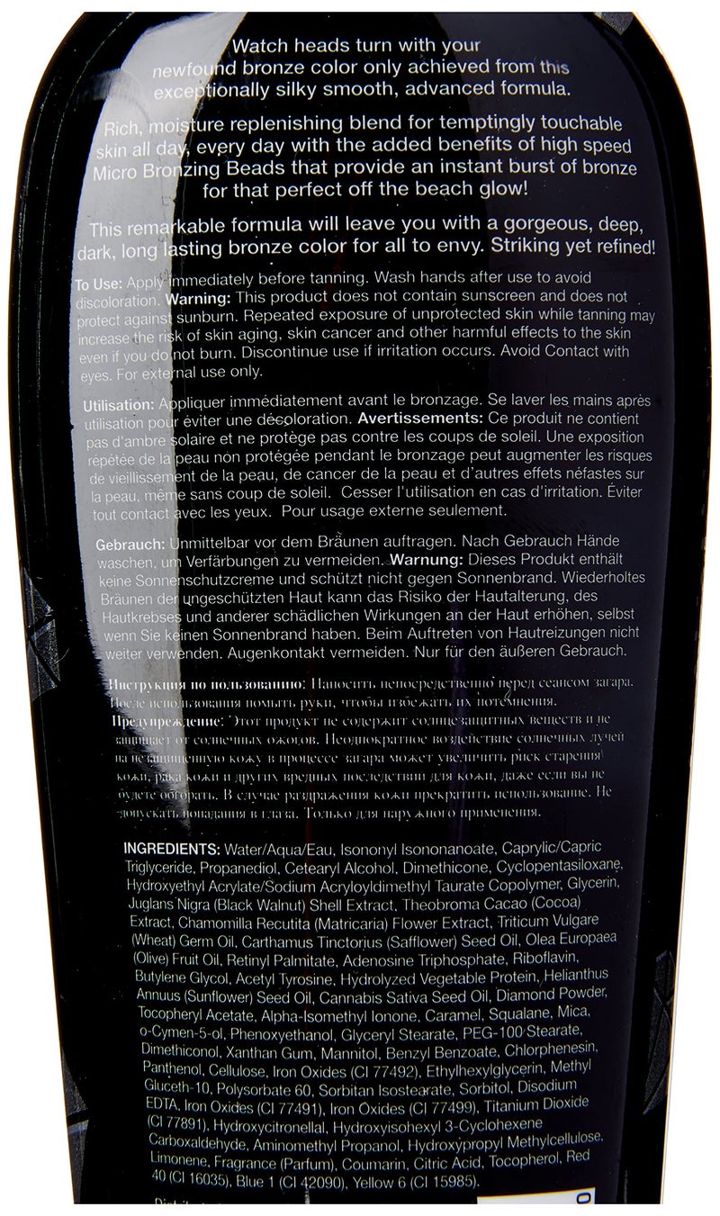 Pro Tan Black Bodaciously Remarkably Powerful 50XX Ultra Dark Sunbed Lotion 250 ml - Image 1