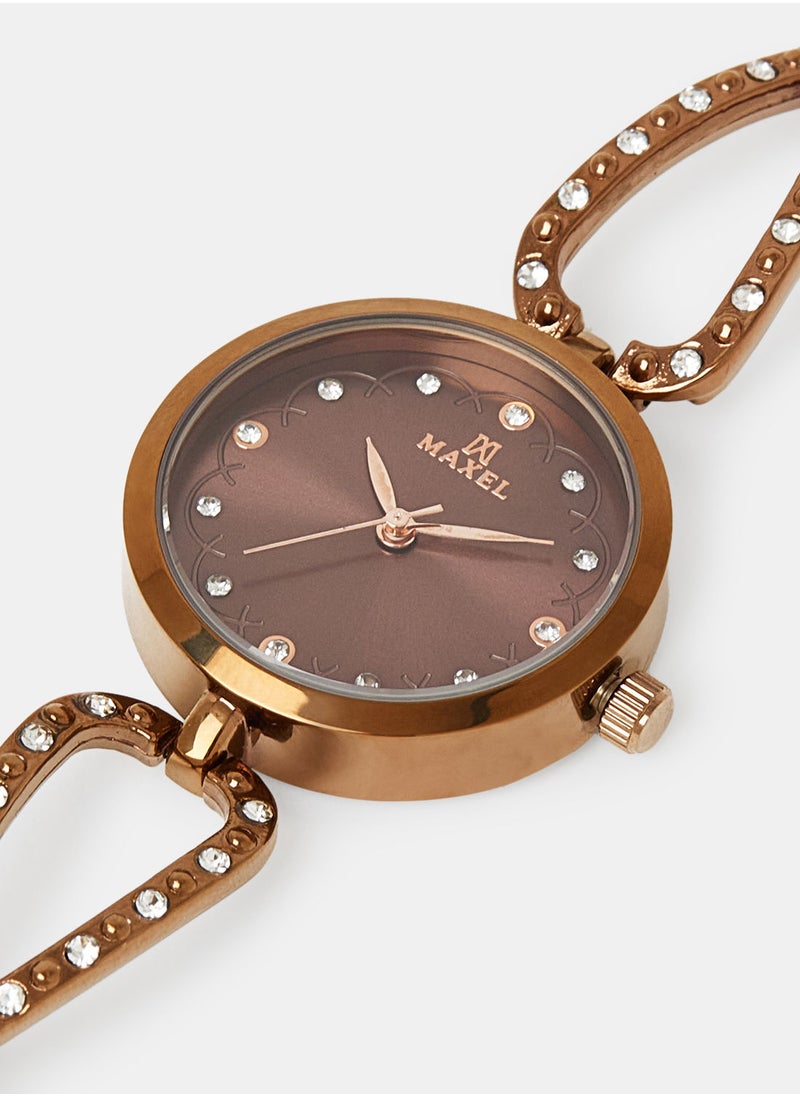 Maxel - Women's Quartz Waterproof Analog Wrist Watch MX340 - 28mm - Image 1