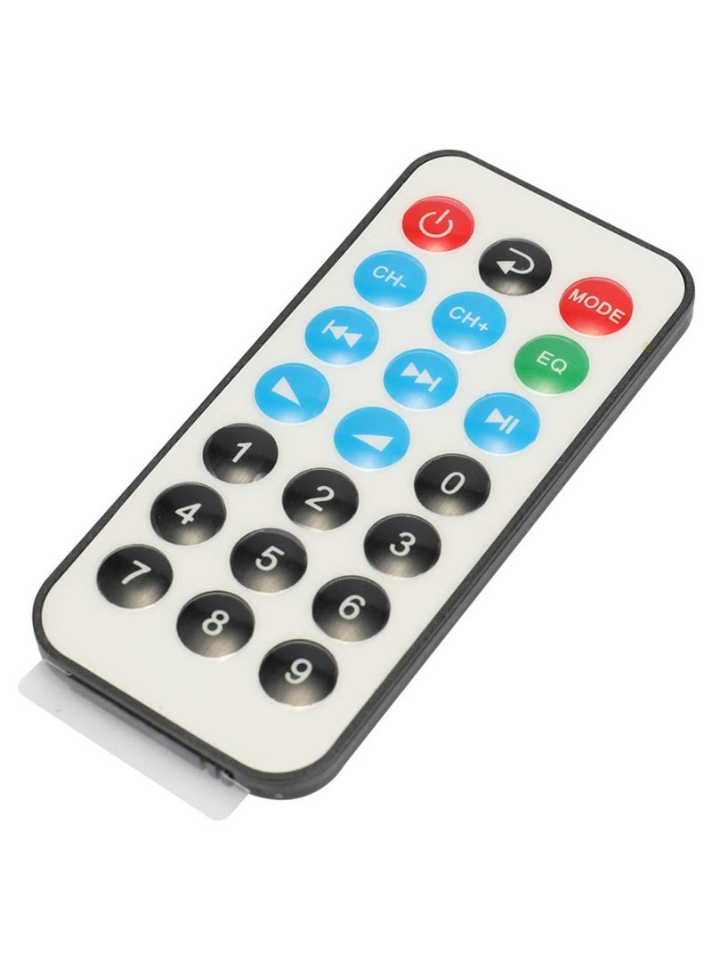 12V / 220V ميني BT شاشة LCD HIFI صوتي مكبر ضخم الطاقة ستيريو السيارة المحمولة المنزل FM راديو مكبر ضخم الصوت (أسود) - Image 4