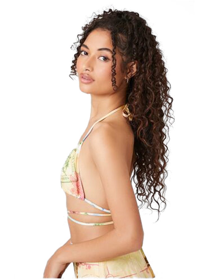 FOREVER 21 - Vacation Postcard Print Bralette - Image 1