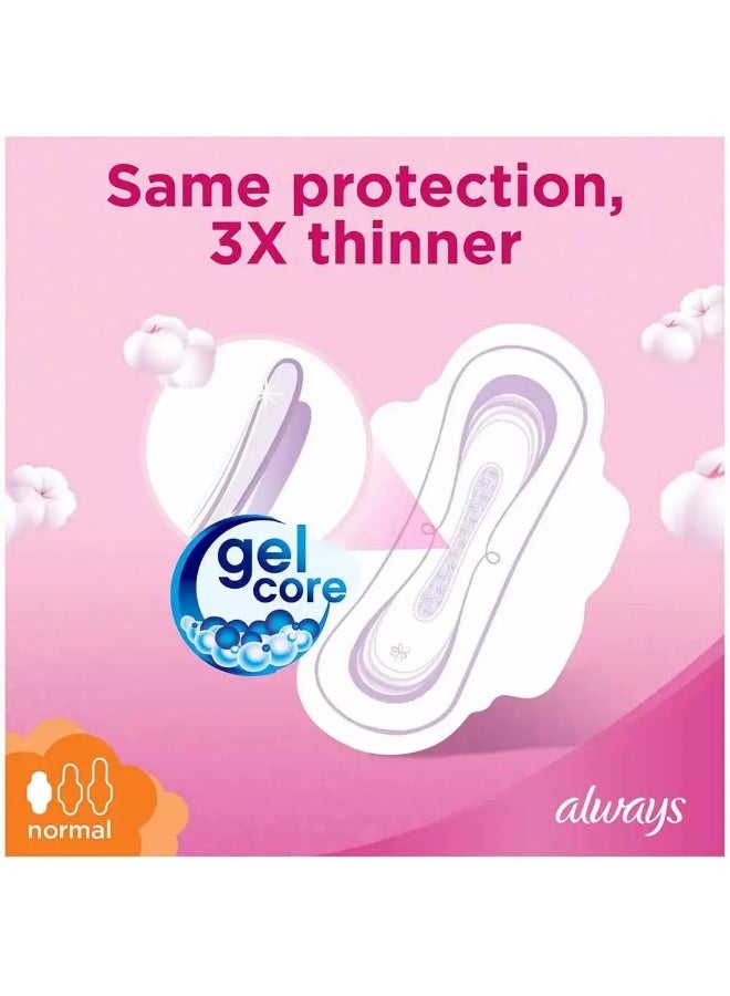 Always Cottony Soft Ultra-Thin Sanitary Pads- 10pcs (Normal Wings) - Image 3