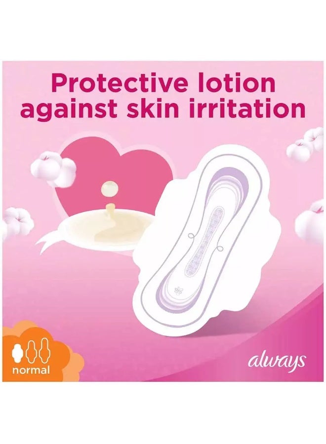 Always Cottony Soft Ultra-Thin Sanitary Pads- 10pcs (Normal Wings) - Image 5