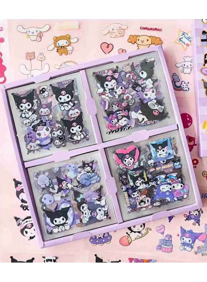 نونو كولومي مجموعة ملصقات سانريو كورومي، 100 ورقة، مجموعة ملصقات فينيل كرتونية زخرفية، مثالية لسجلات القصاصات، وتدوين اليوميات، وأجهزة الكمبيوتر المحمولة، وتزيين الغرفة - Image 3