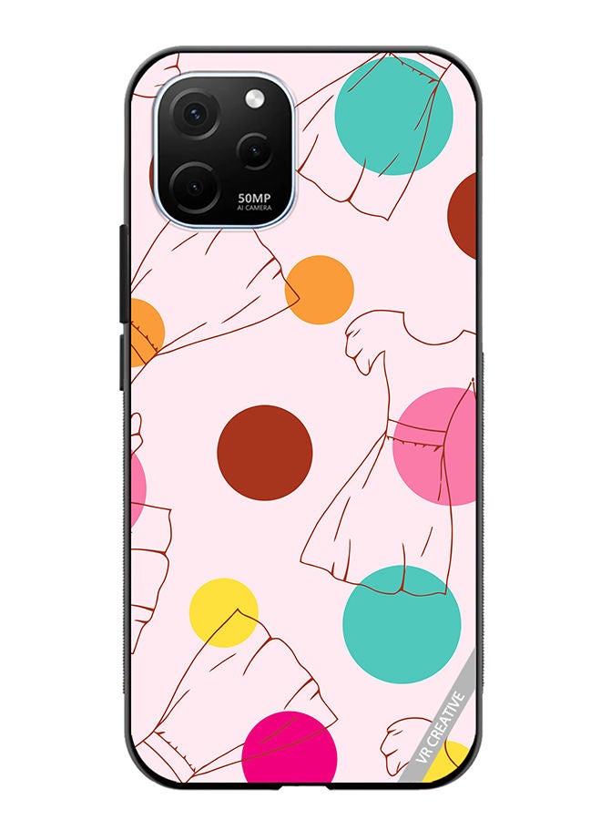 VR CREATIVE Protective Case Cover For Huawei Enjoy 50z Texture Design Multicolour - Image 1
