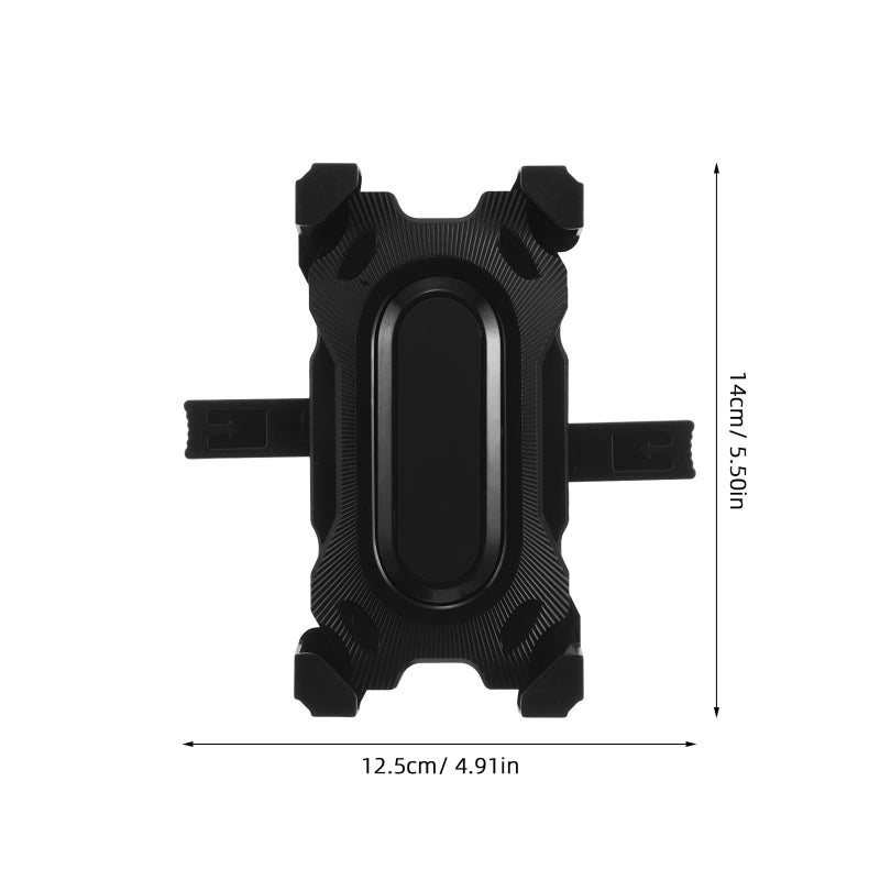 Four Claw Motorcycle Phone Holder Black Base Electric Scooter Mount - Image 3