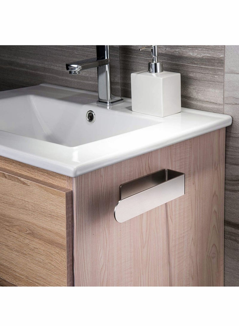 Towel Holder, Self Adhesive Towel Hand Towel Rail, Stainless Steel Hand Towel Holder for Bathroom - Image 4