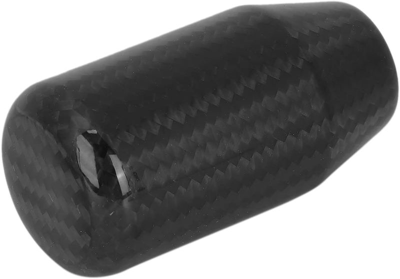 Carbon Fiber Shift Knob Gear Stick Shifter Replacement, Universal Gear Shifter with 3 Threaded Adapters, Premium Carbon Fiber and Metal Construction for Smooth Shifting, Classic St - Image 4