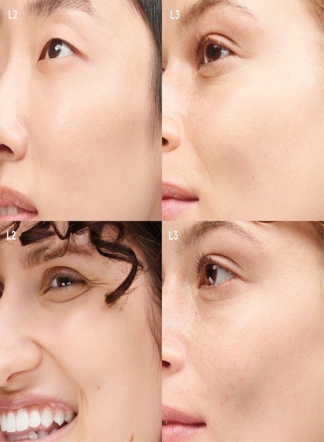 جلوسير كريم أساس سائل لامع - تغطية قابلة للبناء، فاتح 2 - لون أساسي محايد 30 مل - Image 5