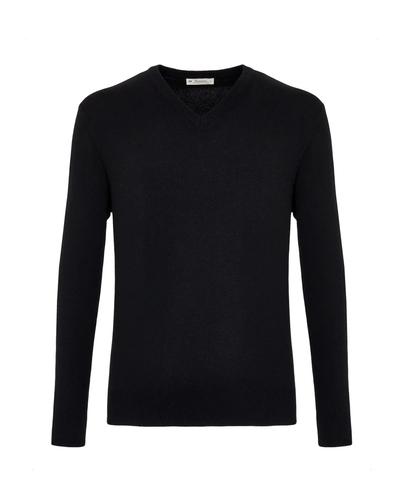 Camicissima BLEND CASHMERE V NECK SWEATER
