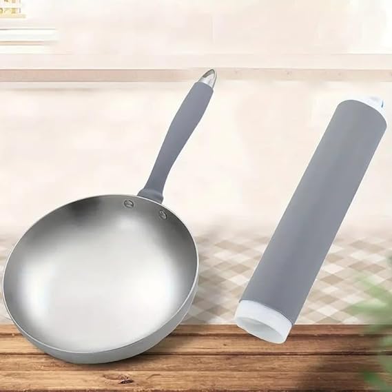 Birudmart Birudmart Pot Handle Heat Insulation Silicon Cover, Pot Handle Covers Heat Resistant, Silicone Thermal Insulation Handle Cover, Silicone Pot Handle Cover, Cast Iron Handle Cover (18 CM) (Pack of 1)  - Image 1