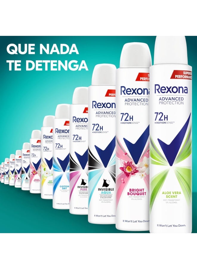 Rexona Advanced Protection Deodorant Spray Bamboo & Aloe Vera - 200 ml - Image 2