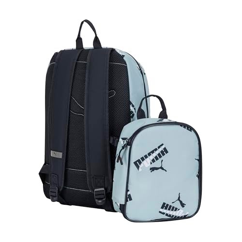 PUMA Unisex Kid's Colony Lunch Kit & Backpack Combo, Modern Mint/New Navy, Medium - Image 3