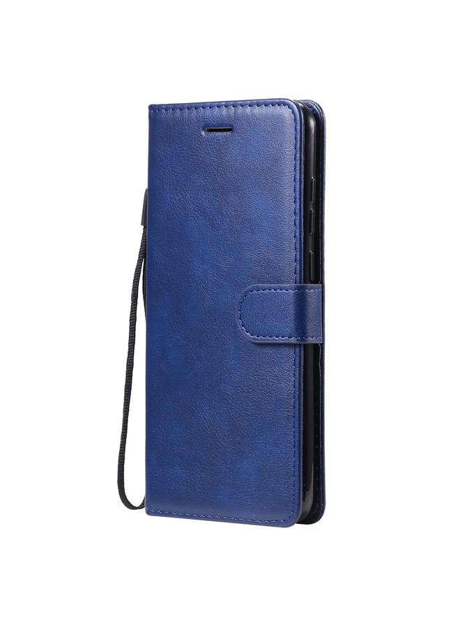 S-TOP Case For Samsung Galaxy A11 Solid Color Horizontal Flip Protective Leather Case with Holder & Card Slots & Wallet & Photo Frame & Lanyard - Image 2