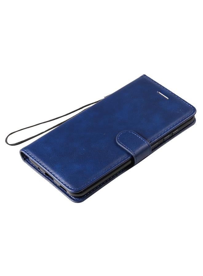 S-TOP Case For Samsung Galaxy A11 Solid Color Horizontal Flip Protective Leather Case with Holder & Card Slots & Wallet & Photo Frame & Lanyard - Image 3