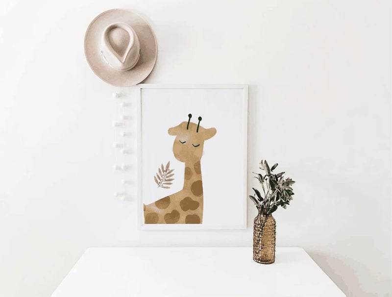 Baccone Set of 6 Boho Nursery Wall Art Prints - Image 5