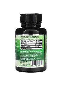 Emerald Laboratories Emerald Laboratories, NAC Vegan, 600 mg, 60 Vegetable Caps  - Image 2