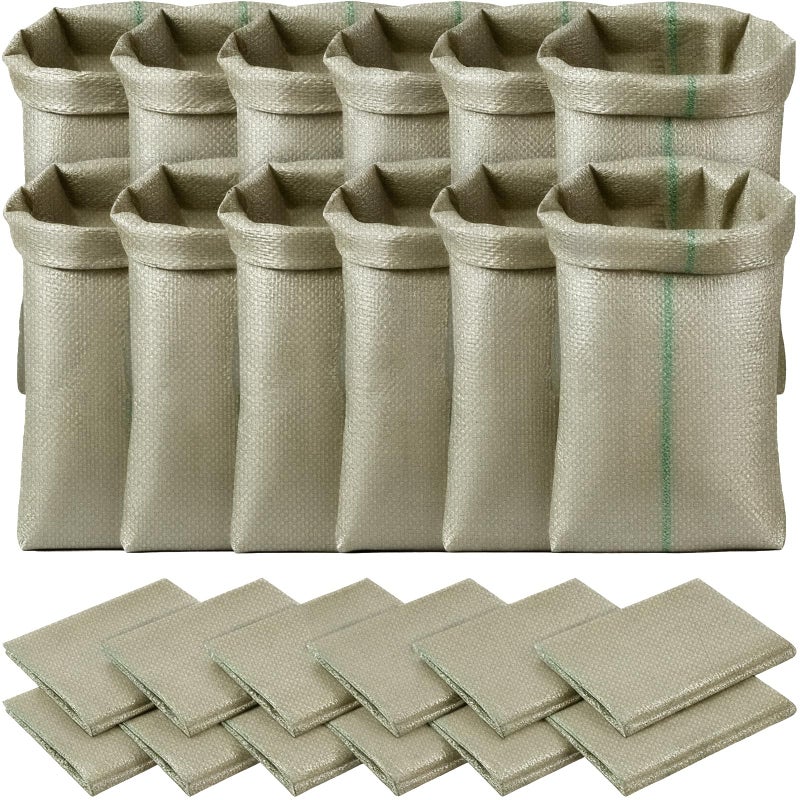 Denylo pro 6 Pack Potato Sack Race Bags for Adults Outdoor Lawn Games Bags 40x24 Inch Large Bag for Outdoor Sports Games Birthday Parties Family Gatherings Barbecues - Image 2