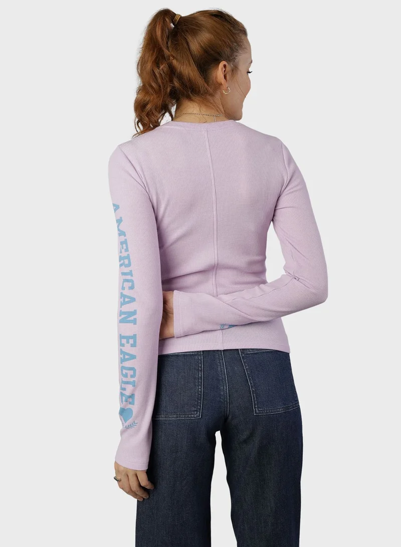 American Eagle Crew Neck Sweatshirt