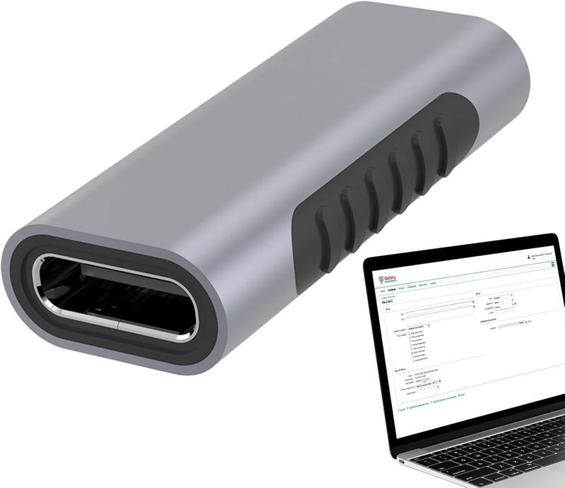 ويندفورج كرافت محول USB-C إلى USB-C | محول USB من النوع C | محول نقل بيانات عالي السرعة، أداة تحويل شحن محمولة، موصل تمديد لأجهزة النوع C (لابتوب بوراتو) - Image 1