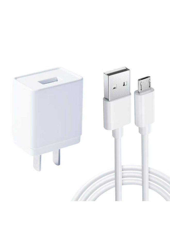 Zitai Android Data Cable Charger Set, 5v1a Phone Charger, Compatible With Huawei, Xiaomi, Oppo, Vivo Phones, 5w Charger + 3-meter Android Cable - Image 2