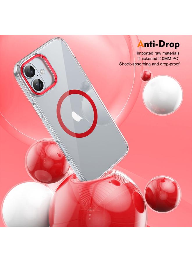 S-TOP Case For iPhone 16 Plus Ice Feel HD Transparent MagSafe PC Full Coverage Phone Case - Image 4