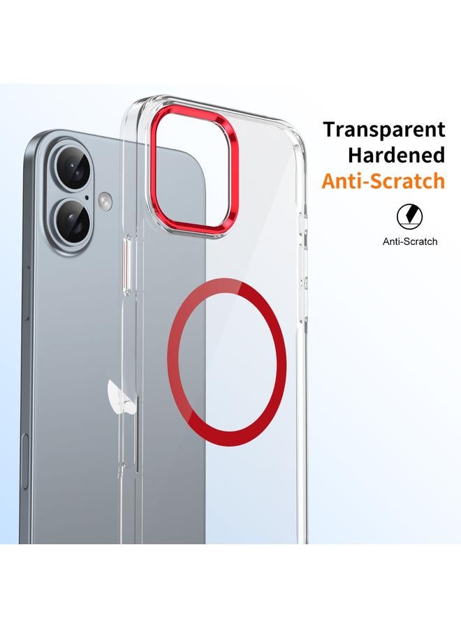 S-TOP Case For iPhone 16 Plus Ice Feel HD Transparent MagSafe PC Full Coverage Phone Case - Image 2