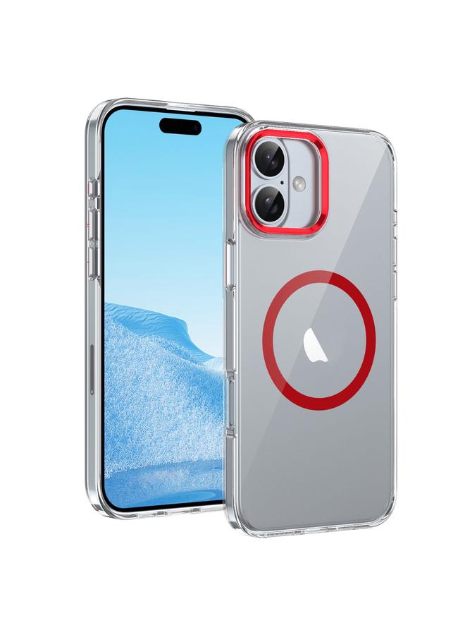 S-TOP Case For iPhone 16 Plus Ice Feel HD Transparent MagSafe PC Full Coverage Phone Case - Image 1