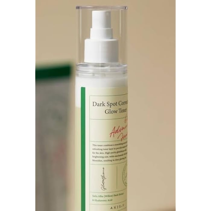 AXIS-Y Dark Spot Correcting Glow Toner - Brightening & Hydrating with 5% Niacinamide, Glutathione & Hyaluronic Acid - Vegan Korean Skin Care Exfoliator Face Toner for All Skin Types - 4.23 fl. oz. - Image 3