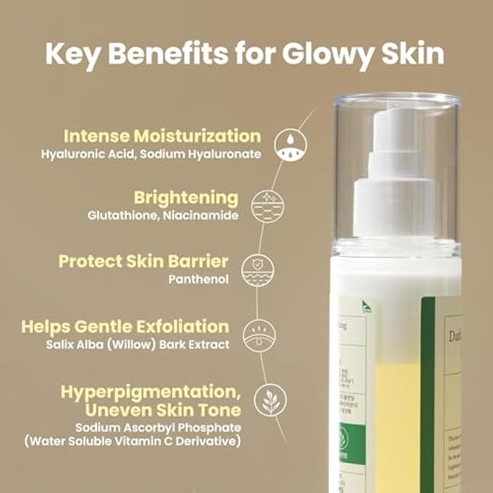 AXIS-Y Dark Spot Correcting Glow Toner - Brightening & Hydrating with 5% Niacinamide, Glutathione & Hyaluronic Acid - Vegan Korean Skin Care Exfoliator Face Toner for All Skin Types - 4.23 fl. oz. - Image 4
