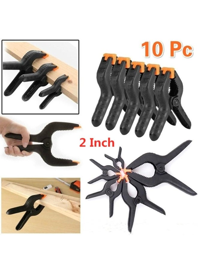 10Pcs 2 Inch Carpenter Fixed Clip Woodworking Tool Photography Background Cloth Strong Spring Clip  - Image 1