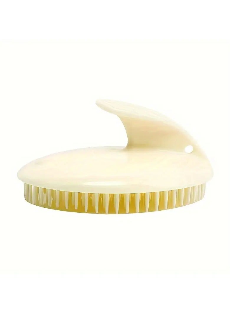 Ucanbe 2pc Soft Bristle Scalp Massager and Shampoo Brush - Gentle Exfoliating Hair & Scalp Cleanser for All Hair Types, Fragrance-Free Personal Care Tool - Image 1