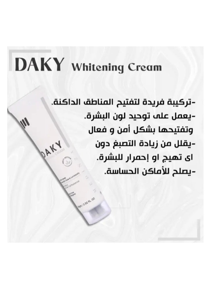 MEDINZA Daky Night Whitening Cream - 50g  - Image 2