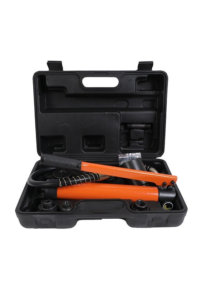 LAWAZIM Pro7 Hydraulic Hole Digger - Heavy-Duty Hydraulic Knockout Punch Set with Interchangeable Dies for Metal Sheet Plate Punching Electrical Conduit Hole Cutter Electrical Boxes Industrial Fabrication - Image 1