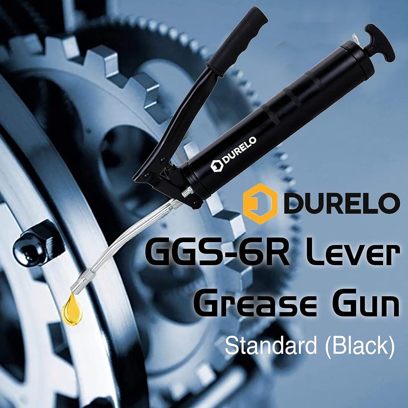 DURELO GGS6R Lever Grease Gun Standard Black - Image 4