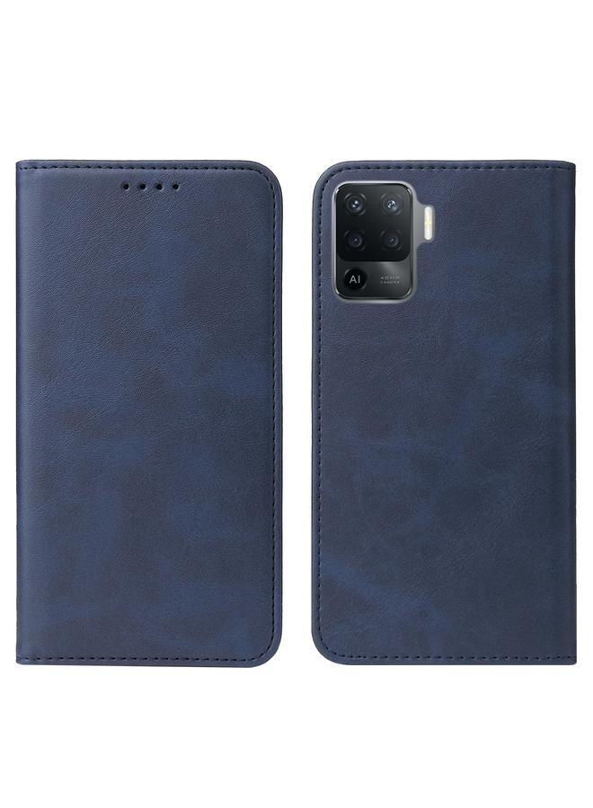 اس-توب جراب هاتف OPPO Reno5 F بإغلاق مغناطيسي من الجلد - Image 2