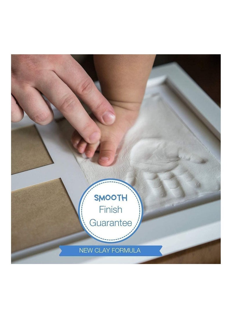 Generic Baby Handprint and Footprint Makers Kit Keepsake For Newborn Boys & Girls, Baby Girl Gifts & Baby Boy Gifts, New Mom Baby Shower Gifts, Baby Milestone Picture Frames Baby Registry  - Image 3