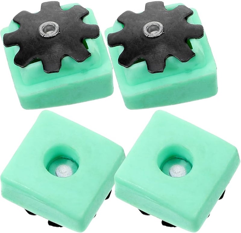 4Pcs Black Scaffold Foot Caps Non Slip Plastic Covers Prevent Floor Scratching - Image 2